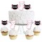 Big Dot of Happiness Purr-fect Kitty Cat - Dessert Cupcake Toppers - Kitten Meow Baby Shower or Birthday Party Clear Treat Picks - Set of 24